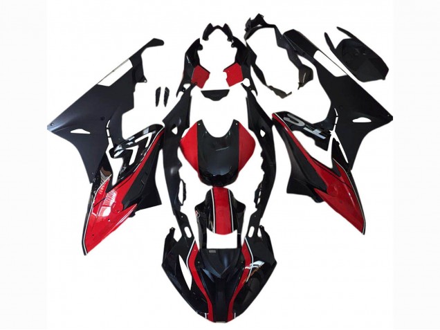 Comprare Carena Moto BMW S1000RR 2017-2018 - Rosso Nero Opaco