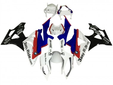 Comprare Kit Carena Moto Completo BMW S1000RR 2017-2018 - Bianco Blu Rosso Nero Lucido