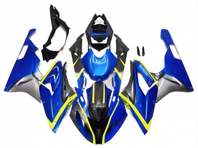 Comprare Carena Moto BMW S1000RR 2017-2018 - Argento Blu Giallo