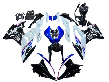 Comprare Kit Carena Moto BMW S1000RR 2015-2016 - Bianco Blu Nero Lucido