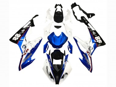 Comprare Carena Moto BMW S1000RR 2015-2016 - Bianco Blu Nero 88