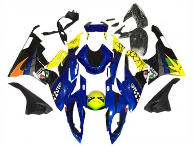 Comprare Carena Moto BMW S1000RR 2015-2016 - Giallo Blu Nero Squalo