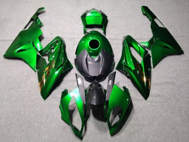Comprare Carena Moto BMW S1000RR 2015-2016 - Verde Nero Fibra di Carbonio