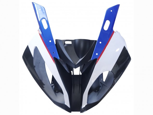 Comprare Carena Moto BMW S1000RR 2015-2016 - Bianco Blu Nero Fibra di Carbonio