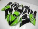 Comprare Carena Moto Kawasaki ZX6R 2005-2006 - Verde Nero Lucido Elf