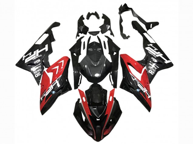 Comprare Carena Moto BMW S1000RR 2015-2016 - Rosso Nero Fibra di Carbonio
