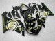 Comprare Carena Moto Kawasaki ZX6R 2005-2006 - Nero Lucido Bianco Oro Lucky Strike