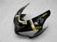 Comprare Carena Moto Kawasaki ZX6R 2005-2006 - Nero Lucido Bianco Oro Lucky Strike