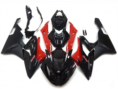Comprare Carena Moto BMW S1000RR 2015-2016 - Rosso Nero Lucido Nero Opaco