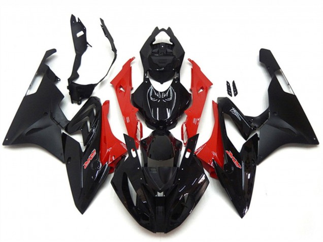 Comprare Carena Moto BMW S1000RR 2015-2016 - Rosso Nero Lucido Nero Opaco