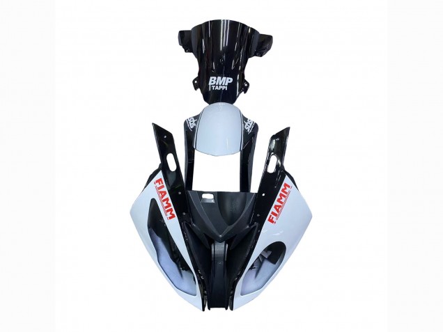 Comprare Carena Moto BMW S1000RR 2015-2016 - Bianco Nero Lucido Fiamm