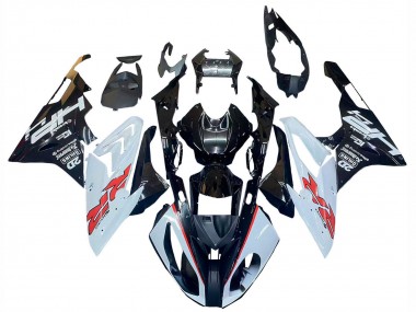 Comprare Carena Moto BMW S1000RR 2015-2016 - Bianco Nero Lucido