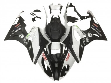 Comprare Carena Moto BMW S1000RR 2015-2016 - Bianco Nero Opaco HP Fiamm