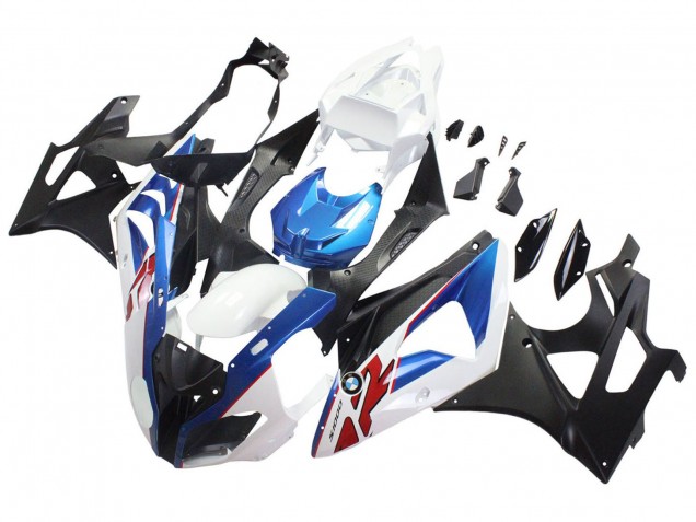 Comprare Carena Moto BMW S1000RR 2009-2014 - Bianco Blu Nero Opaco
