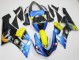 Comprare Carena Moto Kawasaki ZX6R 2005-2006 - Blu Giallo Nero Squalo