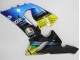 Comprare Carena Moto Kawasaki ZX6R 2005-2006 - Blu Giallo Nero Squalo