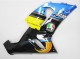 Comprare Carena Moto Kawasaki ZX6R 2005-2006 - Blu Giallo Nero Squalo