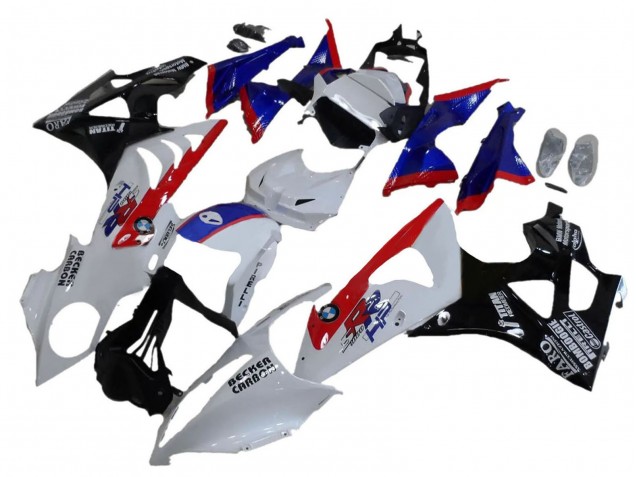 Comprare Carena ABS BMW S1000RR 2009-2014 - Bianco Rosso Blu Nero Lucido
