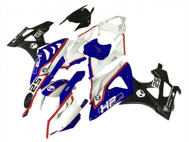 Comprare Carena Moto BMW S1000RR 2009-2014 - Bianco Rosso Blu Nero HP