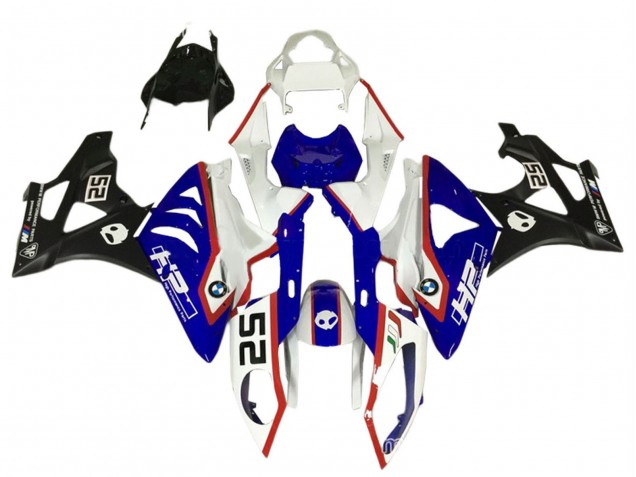 Comprare Carena Moto BMW S1000RR 2009-2014 - Bianco Rosso Blu Nero HP