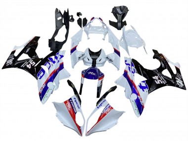 Comprare Carena Moto BMW S1000RR 2009-2014 - Bianco Rosso Blu Nero Tyco