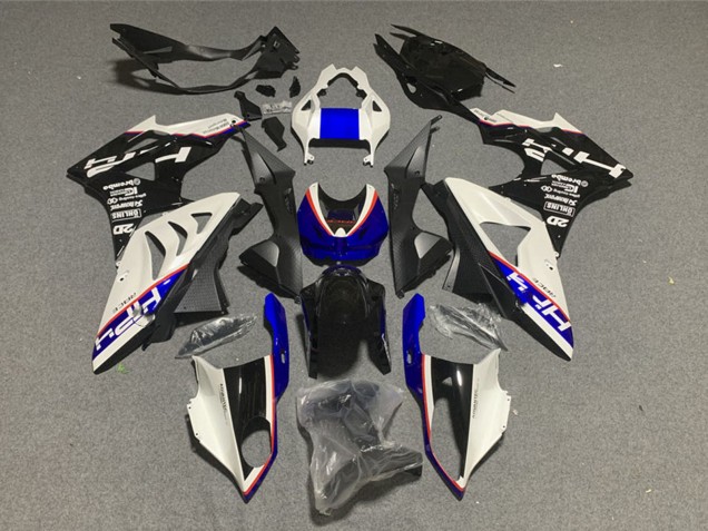 Comprare Carena Moto BMW S1000RR 2009-2014 - Bianco Rosso Blu Nero Fibra di Carbonio HP