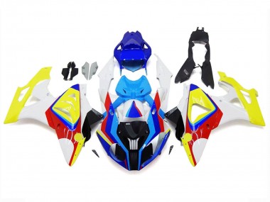 Comprare Carena Moto BMW S1000RR 2009-2014 - Bianco Rosso Blu Giallo