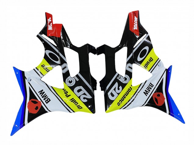 Comprare Carena Moto BMW S1000RR 2009-2014 - Blu Giallo Rosso Nero Squalo VR 46