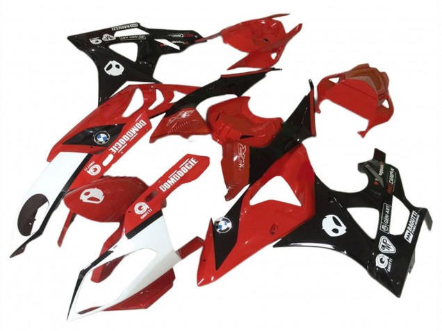 Comprare Carena Moto BMW S1000RR 2009-2014 - Rosso Bianco Nero Lucido