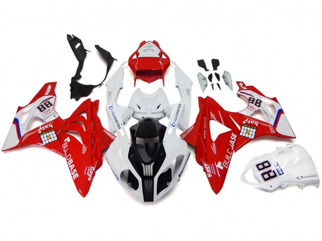 Comprare Carena Moto BMW S1000RR 2009-2014 - Bianco Rosso