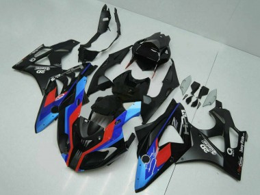 Comprare Carena Moto BMW S1000RR 2009-2014 - Blu Rosso Nero Opaco Castrol