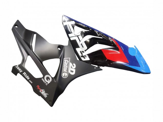 Comprare Carena Moto BMW S1000RR 2009-2014 - Blu Rosso Nero Opaco Castrol