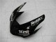 Comprare Carena Moto Kawasaki ZX6R 2005-2006 - Nero Lucido Bianco West