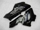 Comprare Carena Moto Kawasaki ZX6R 2005-2006 - Nero Lucido Bianco West