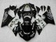 Comprare Carena Moto Kawasaki ZX6R 2005-2006 - Nero Lucido Bianco West