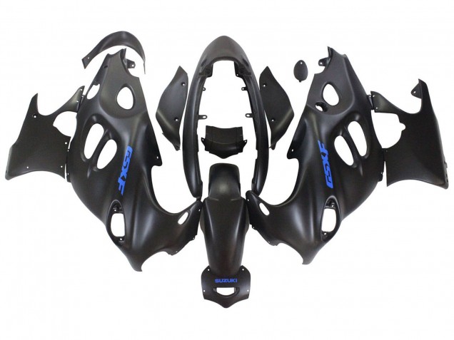 Comprare Carena Moto Suzuki GSX600F/GSX750F 2004-2006 - Nero Opaco Blu Logo