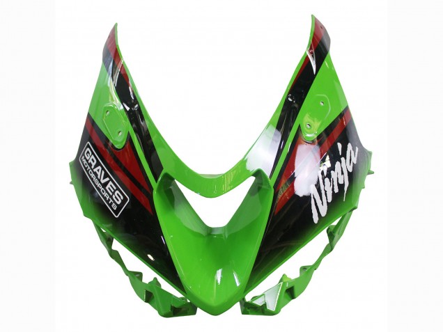 Comprare Carena Moto Kawasaki ZX6R 2023-2025 - Verde Nero Rosso Giallo Dunlop