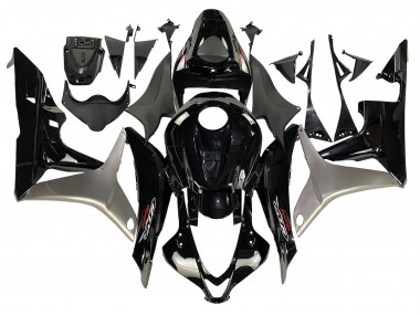 Comprare Kit Carena Moto Honda CBR600RR 2007-2008 - Argento Nero Lucido