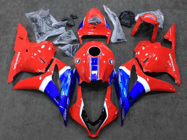 Comprare Carena Moto Honda CBR600RR 2009-2012 - Bianco Rosso Blu HRC
