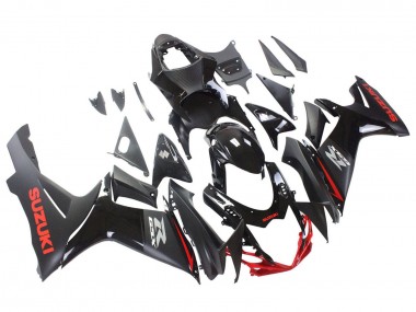 Comprare Carena Moto Suzuki GSXR 600 / GSXR 750 2011-2024 - Nero Grigio Rosso Linea