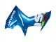 Comprare Carena Moto Suzuki GSXR 600 / GSXR 750 2011-2024 - Azzurro Chiaro Verde Bianco Rosso