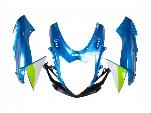 Comprare Carena Moto Suzuki GSXR 600 / GSXR 750 2011-2024 - Azzurro Chiaro Verde Bianco Rosso