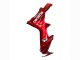 Comprare Carena Moto Suzuki GSXR 600 / GSXR 750 2011-2024 - Rosso Bianco Decal