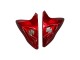 Comprare Carena Moto Suzuki GSXR 600 / GSXR 750 2011-2024 - Rosso Bianco Decal
