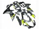 Comprare Carena Moto Suzuki GSXR 600 / GSXR 750 2011-2024 - Argento Giallo Nero