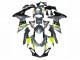 Comprare Carena Moto Suzuki GSXR 600 / GSXR 750 2011-2024 - Argento Giallo Nero