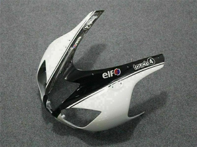 Comprare Carena Moto Kawasaki ZX6R 2007-2008 - Nero Bianco Elf