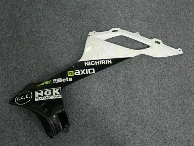 Comprare Carena Moto Kawasaki ZX6R 2007-2008 - Nero Bianco Elf