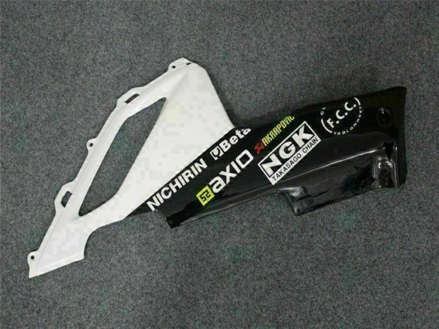 Comprare Carena Moto Kawasaki ZX6R 2007-2008 - Nero Bianco Elf