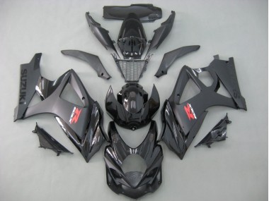 Comprare Carena Moto Suzuki GSXR 1000 2007-2008 - Nero Opaco Nero Lucido